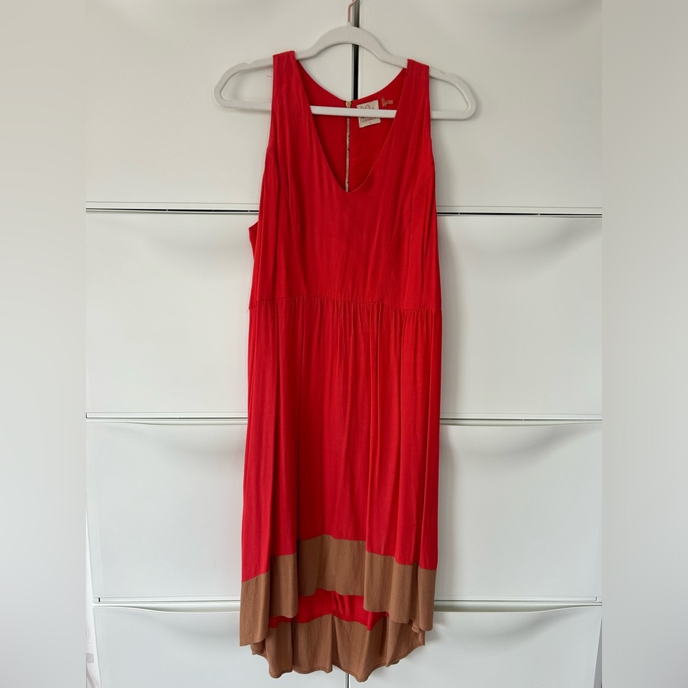 Coral La Vi by Sam & Lavi Dress Size Medium